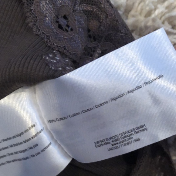 Set of 5, 3tank& 1 Tshirt &1 long sleeve, Esprit, Jacob Connection, S/M - Picture 10 of 16